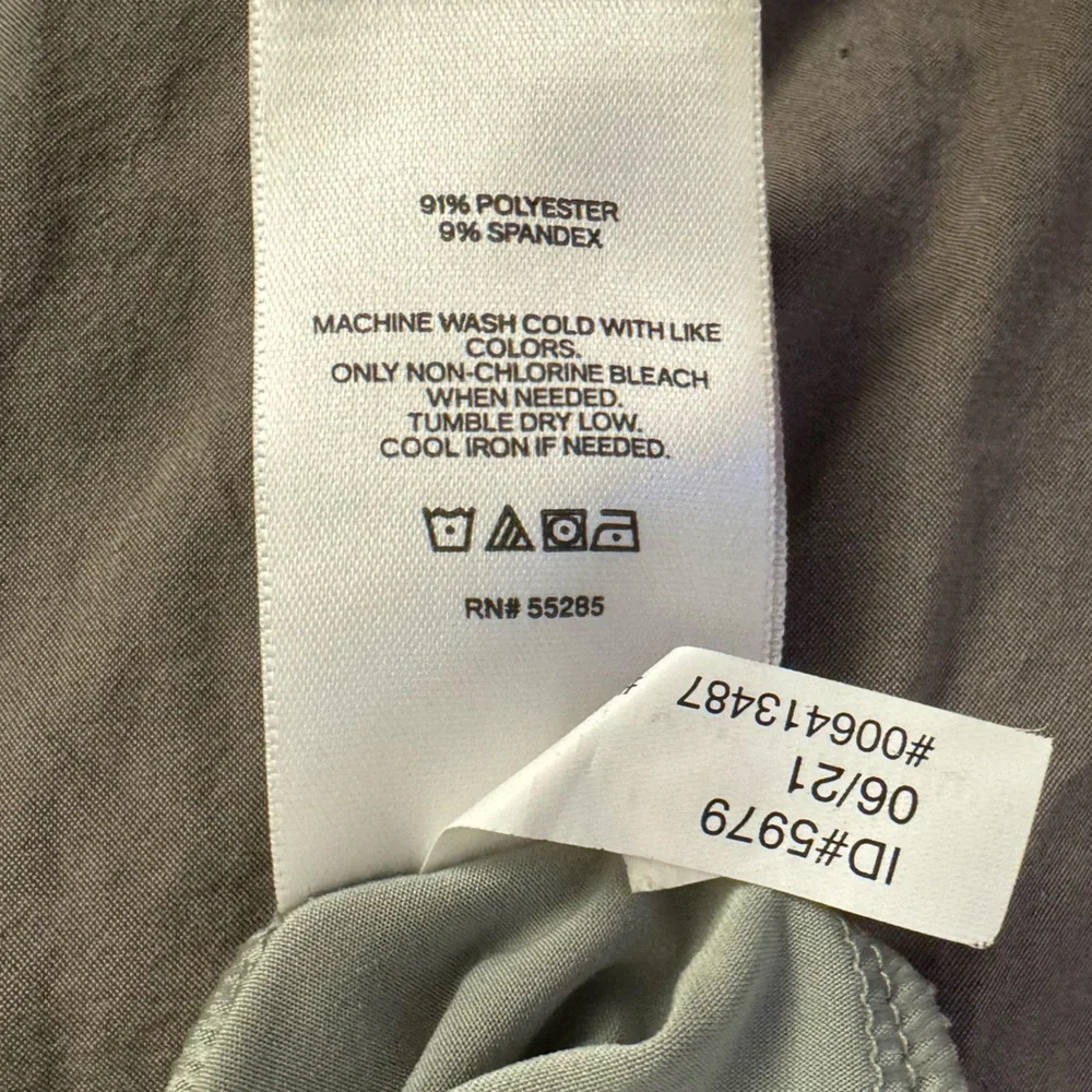 Express Body Contour Light Green One Shoulder Cropped Tank size Small - Picture 5 of 5